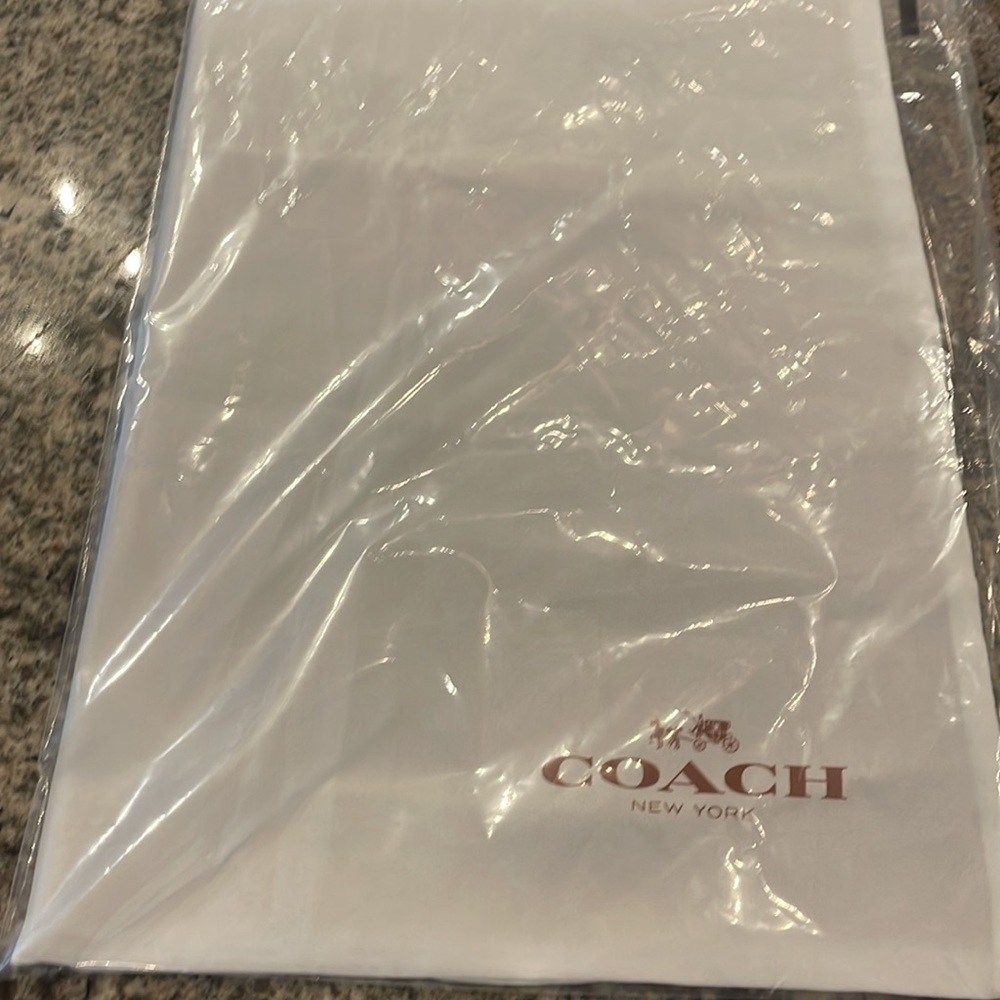 Coach purse designer dust bag. Gently used.